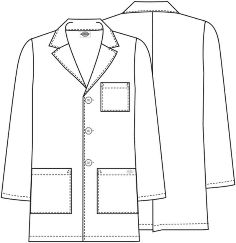 Dickies معطف مختبر للرجال من سكرابز يومية - Image 4